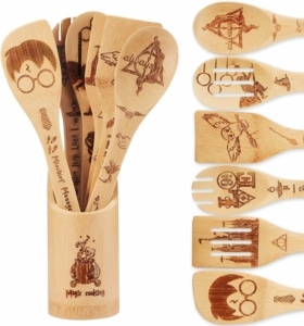 Harry Potter Holz Kochlöffel 7 Teile