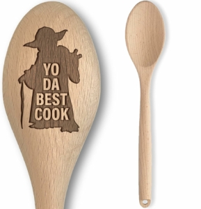 Holz Kochlöffel - Yoda bester Koch