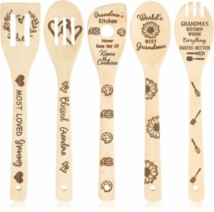 Oma Holz Kochlöffel Set