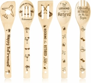Rentner Holz Kochlöffel Set