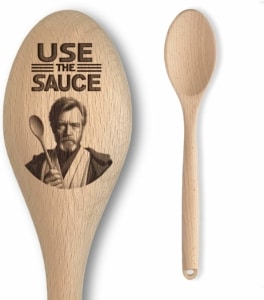 Holz Kochlöffel - Obiwan